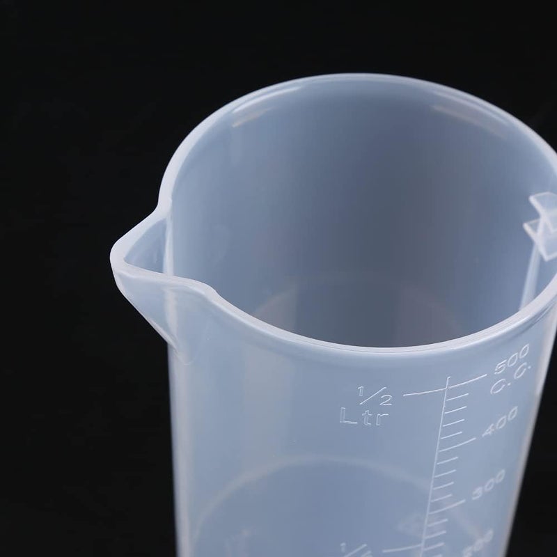 Hztyyier FlourWater Oil Batter500ml Baking Measuring Cup with Pitcher Handle to Measure and Mix Recipe Ingredients Measuring Tools - Image 3