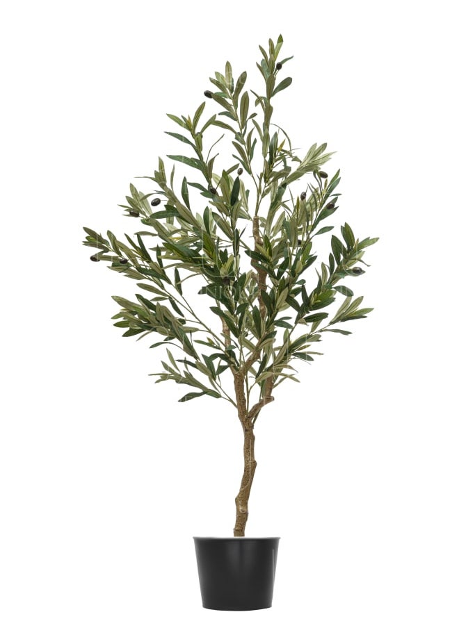 Unique Pots And Plants Olive Artificial Tree H125CM  - Image 1
