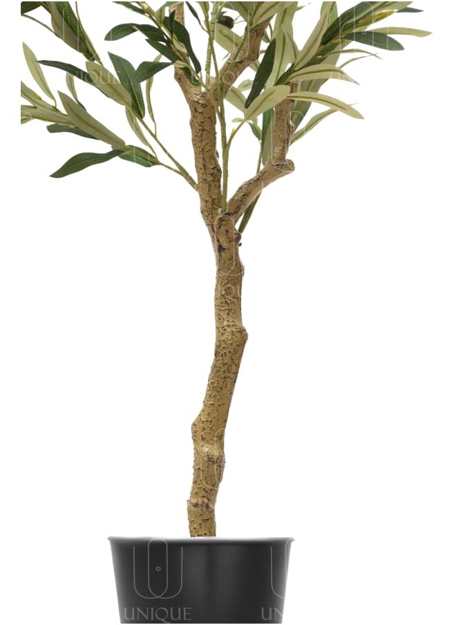 Unique Pots And Plants Olive Artificial Tree H125CM  - Image 3