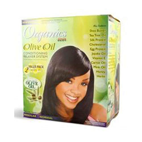 Africa's BEST Africa's Best Organics Olive Oil Conditioning Relaxer System Regular 2 App