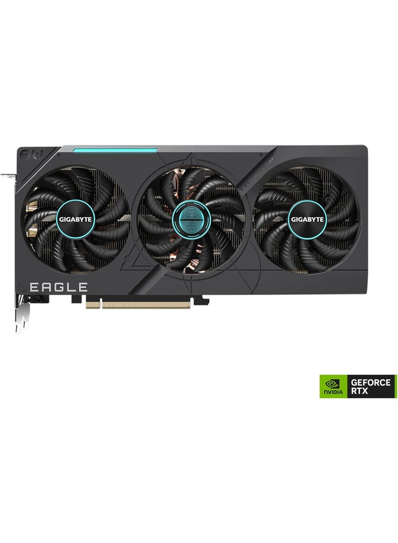 جيجابايت بطاقة الرسوميات GeForce RTX 4070 Ti Eagle OC 12G (الإصدار 2.0) ، 3 مراوح WINDFORCE ، 12GB 192-بت GDDR6X ، بطاقة الفيديو GV-N407TEAGLE OC-12GD REV2.0 - Image 4