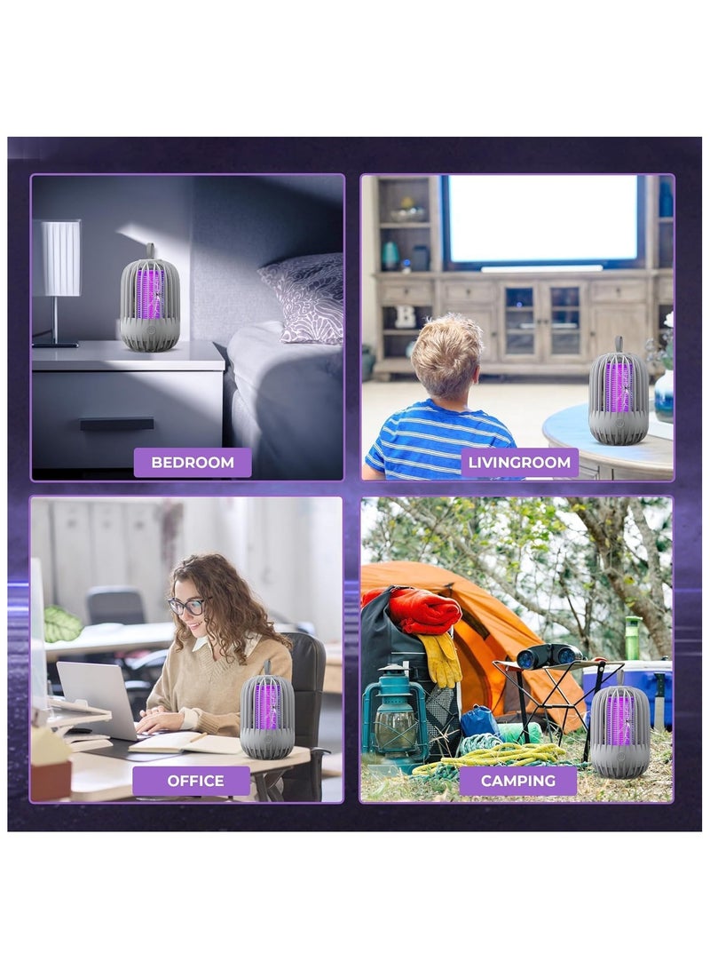 الصفحة الرئيسية فاه هوم - قاتل البعوض الكهربائي، مصباح صاعق الحشرات، قاتل الحشرات، قاتل الذباب مع مستشعر وضوء أرجواني مقاوم للماء، مصيدة الذباب في الهواء الطلق، قاتل النحل، مصيدة البعوض، فناء الحديقة الخلفي - Image 4