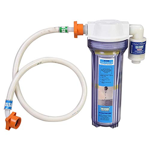 Eco Crystal Fresh N Clean CPR Physical Water Softener with Hose Pipe (Prefilter, Light Blue) - Image 2
