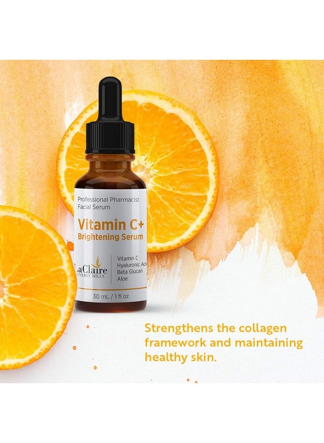 laclaire LaClaire Vitamin C+ serum 3-Pack, Strong vitamin C serum, brightening serum for face, topical facial serum with Hyaluronic acid, Vitamin C facial brightening serum, Vitamin C+, Made in the USA  - Image 2