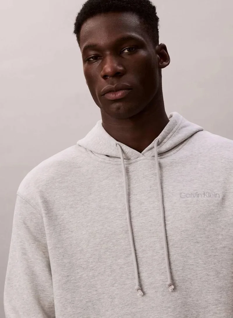 CALVIN KLEIN Cotton Terry Blend Lounge Hoodie