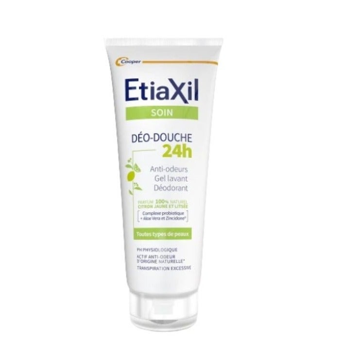 Etiaxil Déo-Douche 24H Deodorant Shower Gel Lemon and Litsea 200ml - Image 1