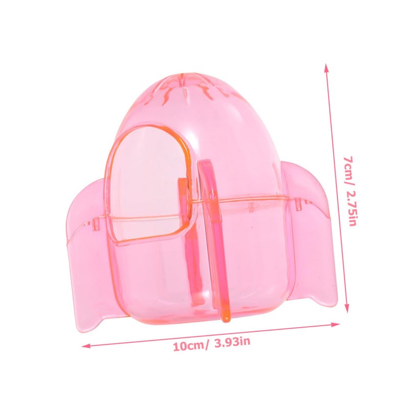Hamster Bathtub Small Animal Toilet Gerbil Litter Box Pet Cage Accessory Easy Clean - Image 3