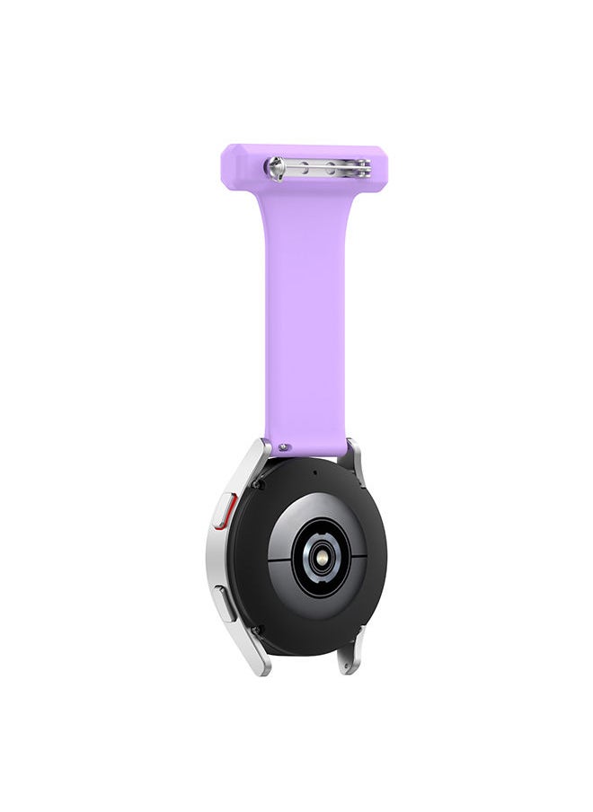 TWEGGON Replacement 20mm Silicone Fob Nurse Band StrapSamsung Galaxy Watch Active Series Liac  - Image 1