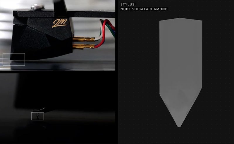 Ortofon أورطوفون 2M بلاك بيك أب مثبت على رأس SH-4 أسود - Image 4