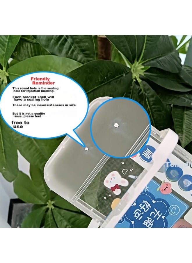 Jiangming, Suitable For Apple 11 Pro Max Phone Case, Protective Cover, Soft Shell, Full Lens Protection Fresh Style, With Hidden Folding Stand, For Watching Shows, High-End Feel, Cartoon Design, Shockproof, For Men And Women