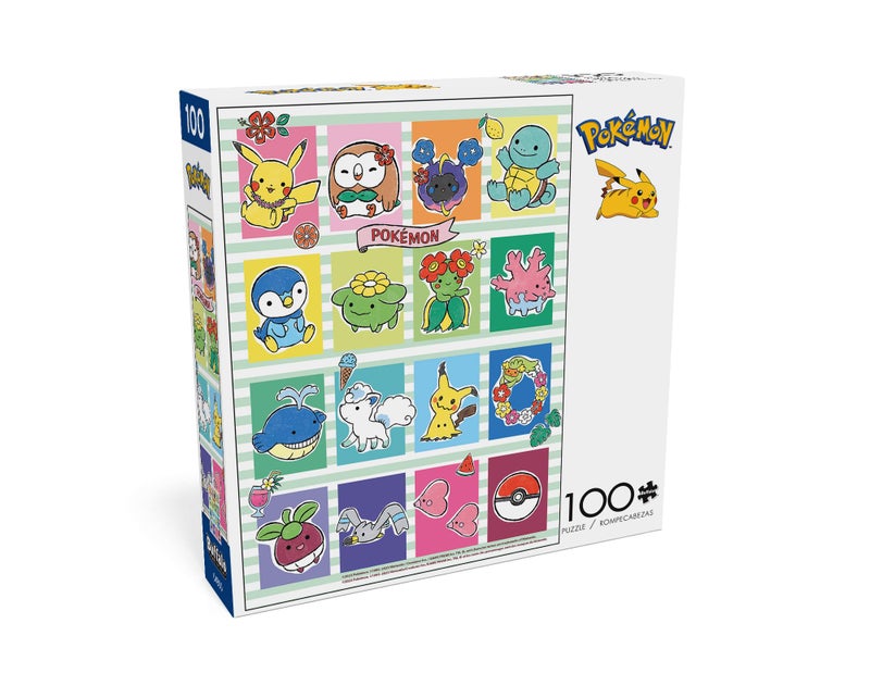 بافلو جايمز Buffalo Games - Pok؟ Mon - Pokemon Cuties - 100 قطعة بانورامزو للأسر اللغز تحديًا مثاليًا لليالي اللعبة - Image 4