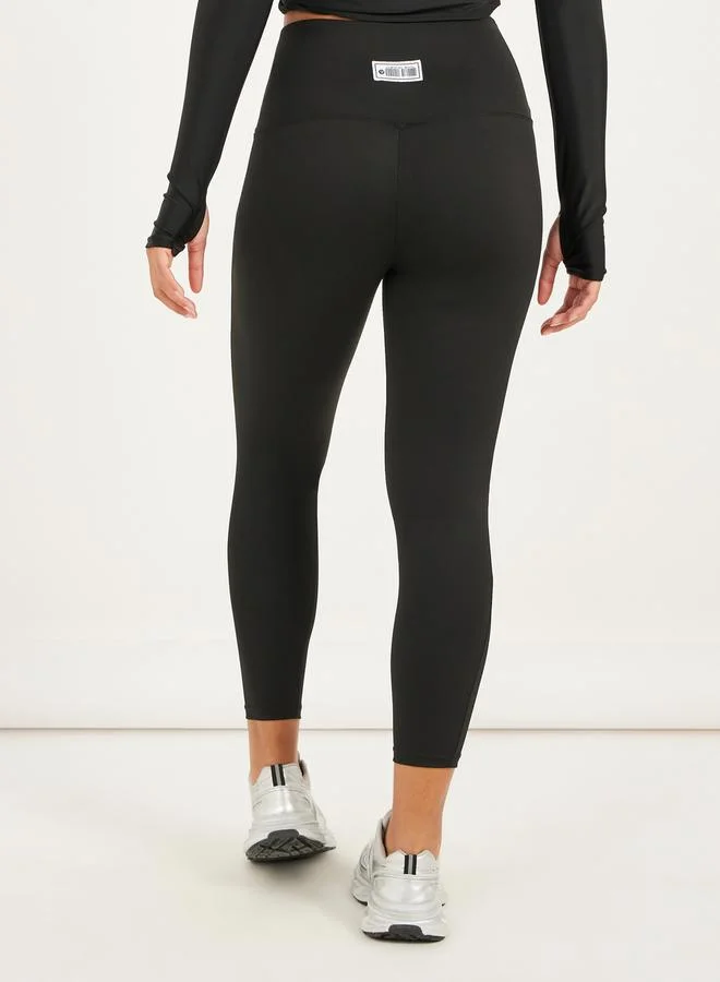 Styli Gymspire Edition - Label Ruched Waist 7/8 Leggings