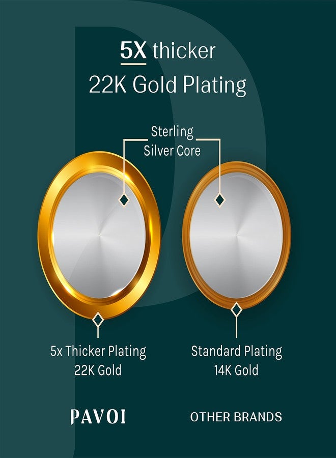PAVOI Italian Solid 925 Sterling Silver, 22K Gold Plated Chain Necklaces | Snake, Square Box, Cable, Super Flex Curb, Miami Cuban and Rope Diamond-Cut Herringbone Necklace for Women and Men | MADE IN - Image 3