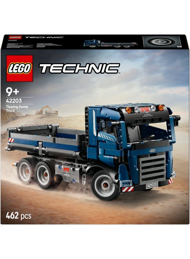 LEGO LEGO Technic Tipping Dump Truck 42203 Building Set (462 Pieces) - Image 2