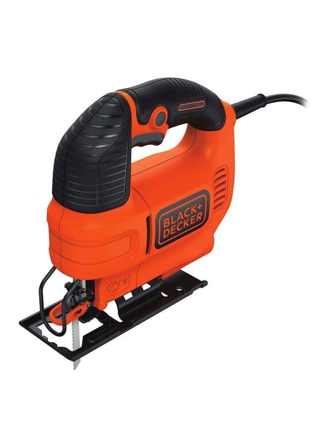 BLACK+DECKER Compact Jigsaw With Blade Orange/Black/Silver - Image 1