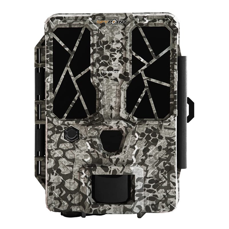 SPYPOINT FORCE-PRO Trail Camera 30MP Photo 4K HD Video w/ 54 Low-Glow LEDs for Image Quality Day or Night, 90â€™ Flash Range, 110â€™ Detection Range, LCD Setup Screen | NON-Cell cameras for hunting - Image 1