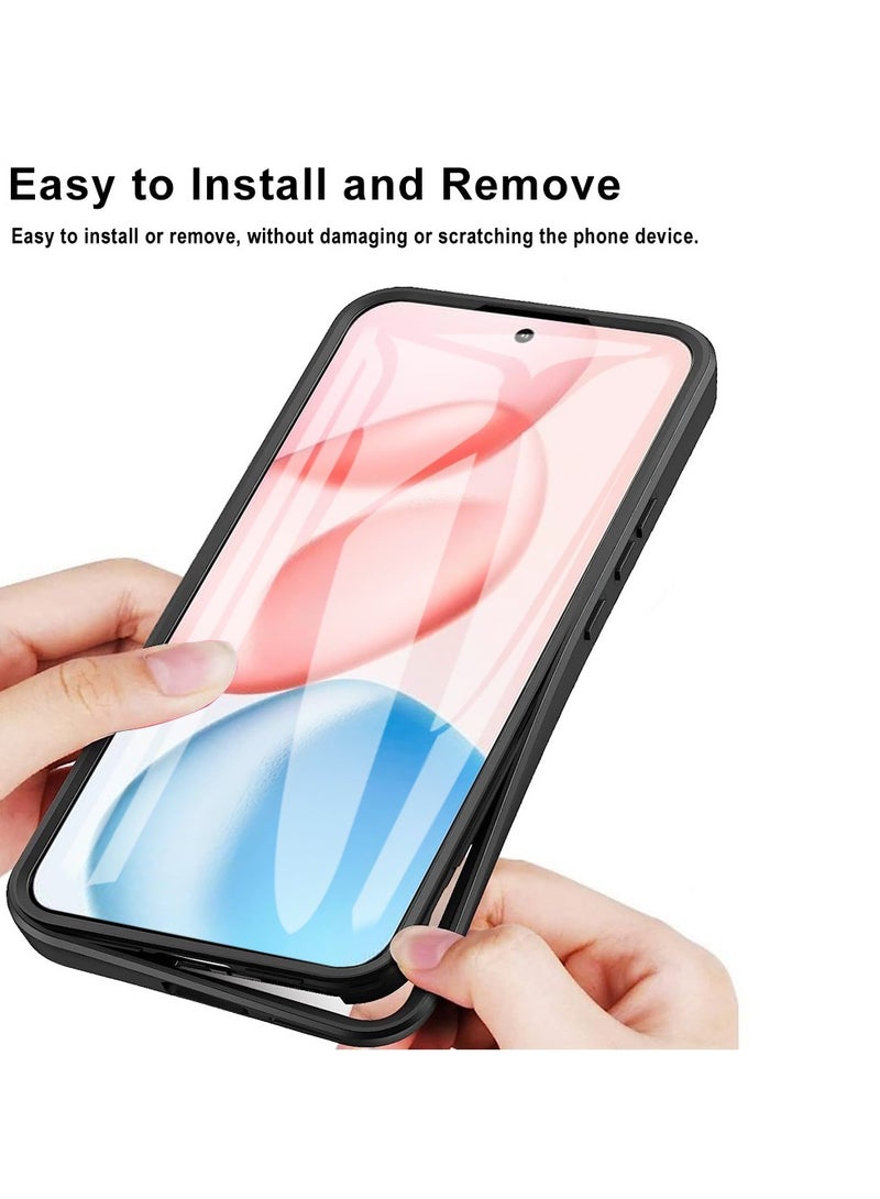 general Protective case for Honor 400, built-in screen protector film full body shockproof protective cover, double-layer ultra-thin - Image 4