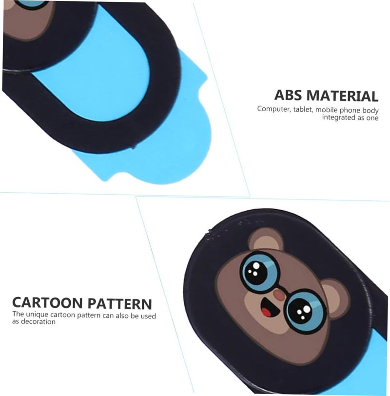 Fault optimized construction POPETPOP 3pcs Laptop Webcam Cover Slide Privacy Protection Set with Cartoon Bear Design for Data Security and Visual Privacy Ready post purchase fulfill Set product combo compatible All storage type compatible Licensed warehouse stored goods Gulf mainstream practical design On-demand local restock Market mainstream color picks Multi-color available build Multi-purpose fine material Storage burden minimized build Protective coating Affordable fast purchase options Home & light industrial compatible Global easy assemble picks Cleaner resistant Hardness boosted processed substance Confirmed available stock Narrow & wide space compatible User feedback upgraded quality Secure equipped warehouse Worldwide popular practical build Solid anti-deform Worldwide simple practical design Priority based order prep - Image 3