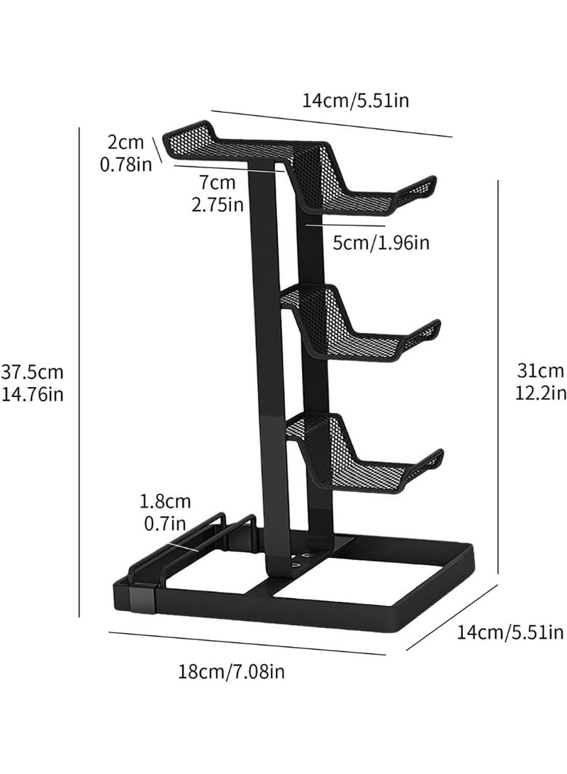 Cool Baby Elevated Version Metal Gamepad Holder Stand Compatible Headphones with PS5/PS4/Xbox ONE/S/X Series Game Console Controller Gaming Handle Bracket - Image 2