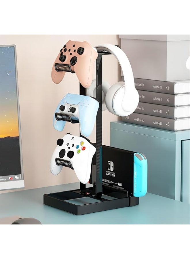 Cool Baby Elevated Version Metal Gamepad Holder Stand Compatible Headphones with PS5/PS4/Xbox ONE/S/X Series Game Console Controller Gaming Handle Bracket - Image 3