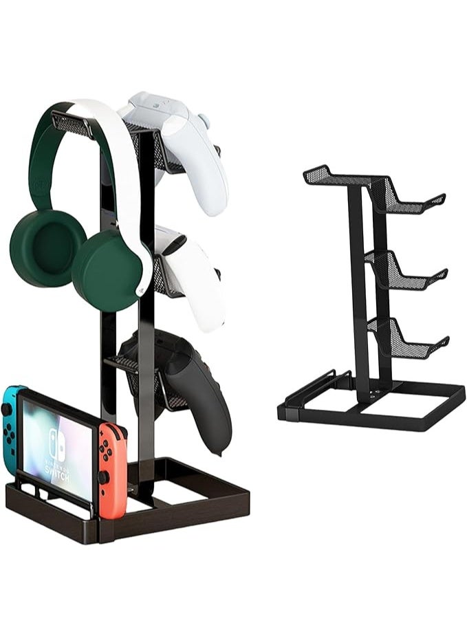 Cool Baby Elevated Version Metal Gamepad Holder Stand Compatible Headphones with PS5/PS4/Xbox ONE/S/X Series Game Console Controller Gaming Handle Bracket - Image 1
