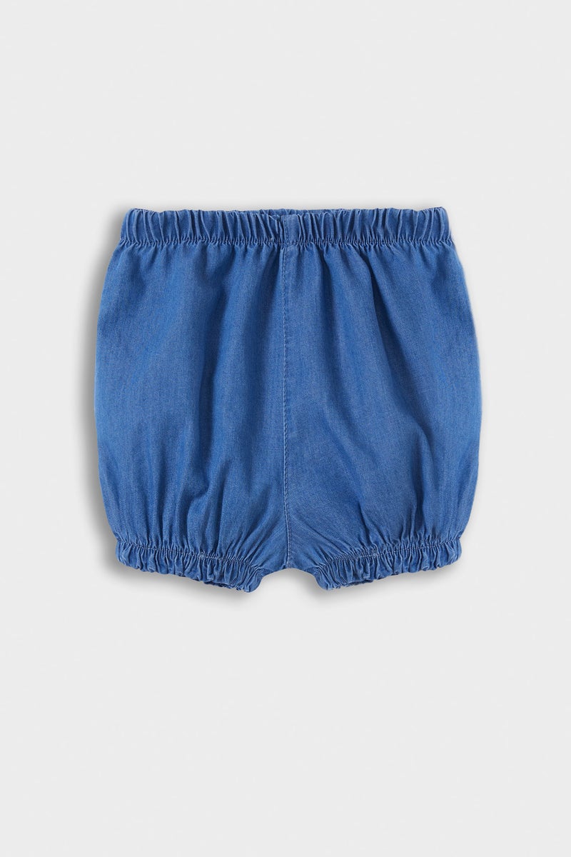 ديفاكتو طقم بيبي بناتي بطبعة فاكهة قصة عادية - 3 قطع - Image 2