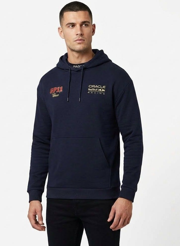 Red Bull CHECO VINTAGE OVERSIZED HOODIE - Image 1