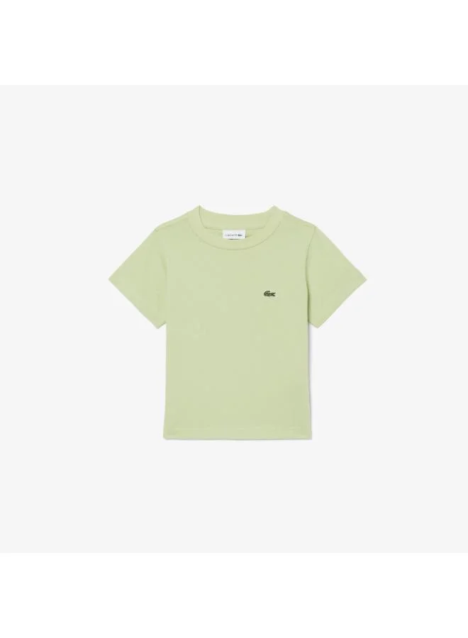 لاكوست Kids Logo Crew Neck T-Shirt