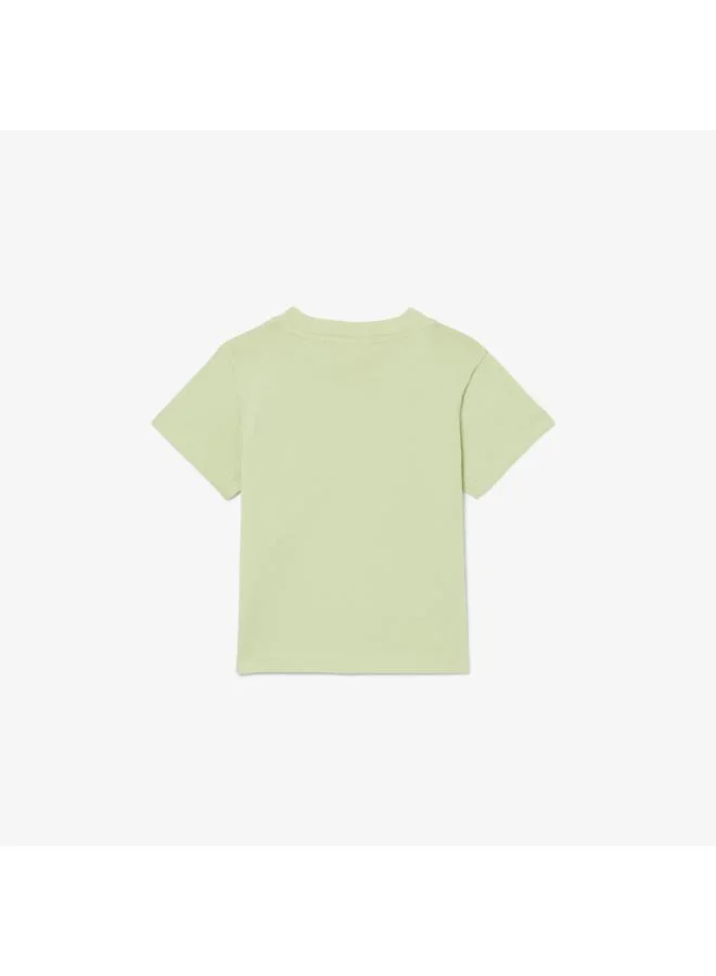 لاكوست Kids Logo Crew Neck T-Shirt