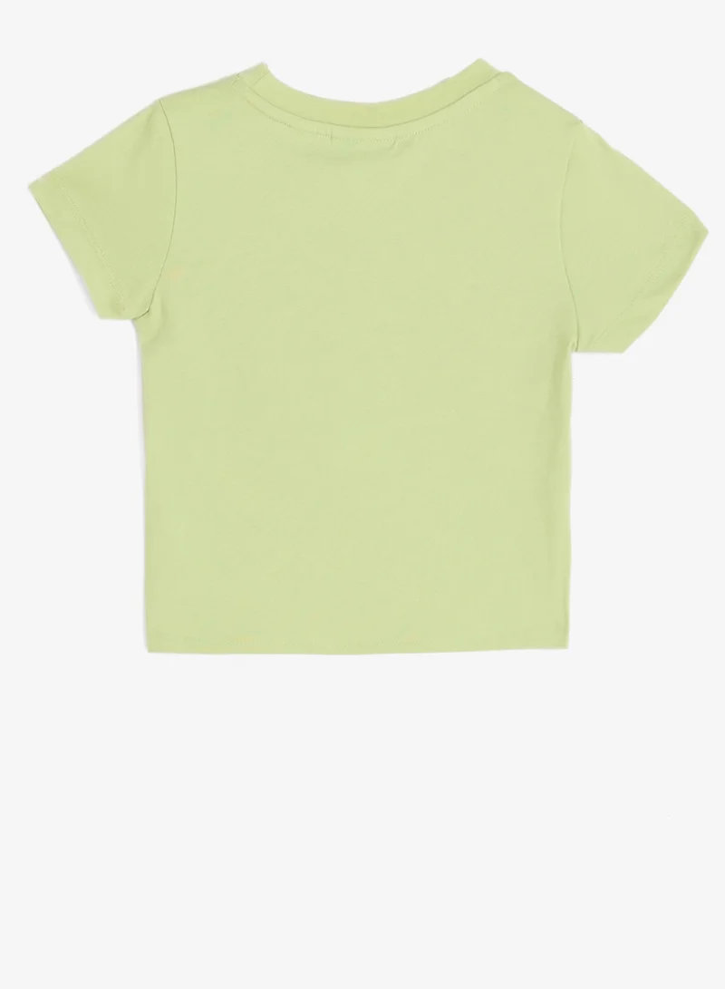 LACOSTE Kids Logo Crew Neck T-Shirt