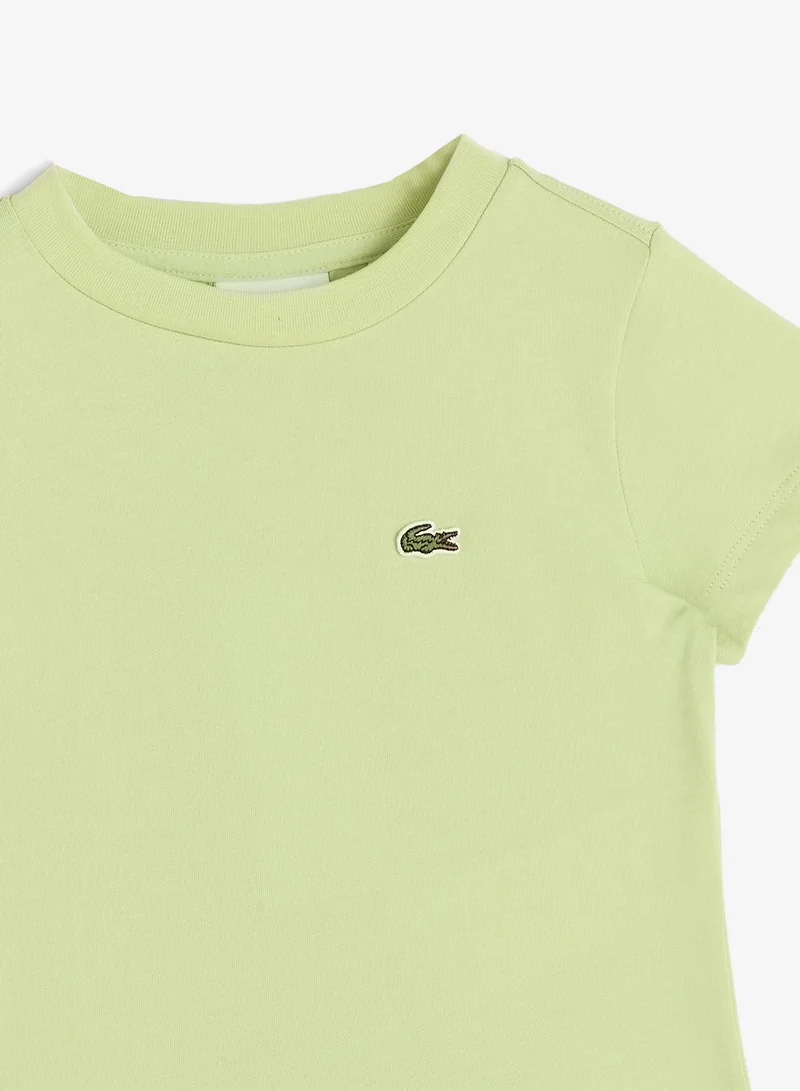 LACOSTE  Kids Logo Crew Neck T-Shirt  | Best Price UAE