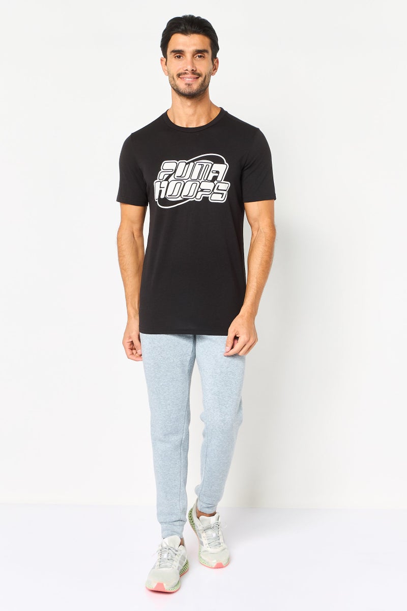 PUMA Men Sportswear Fit Short Sleeve Perimeter Outdoor T-Shirt, Black - Image 4