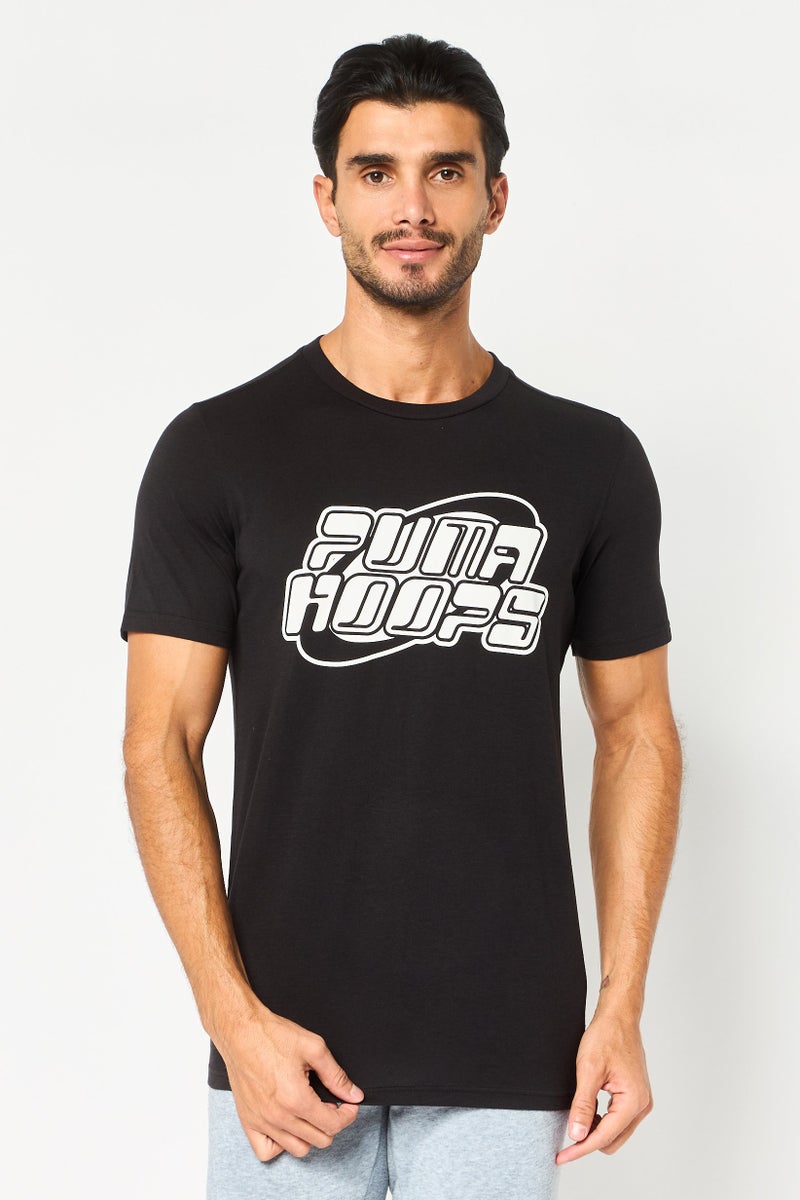 PUMA Men Sportswear Fit Short Sleeve Perimeter Outdoor T-Shirt, Black - Image 1