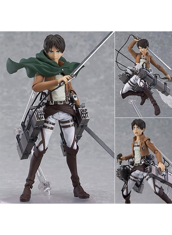 general Attack on Titan series doll model ornaments Allen statue, PVC anime character model toys home décor collection gifts gifts - Image 4