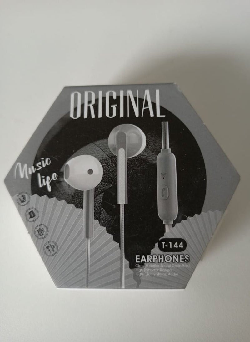 Headphone T-144 Gray - Image 1