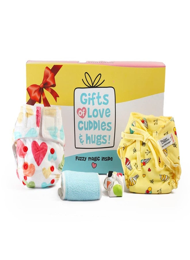 SuperBottoms Gift Combo Pack of 1 Newborn UNO, 1 Dry Feel Langot & 1 Keychain| Baby gift set for newborn | Baby shower gift for parents| newborn gift set| Pack of 4 items - Image 2