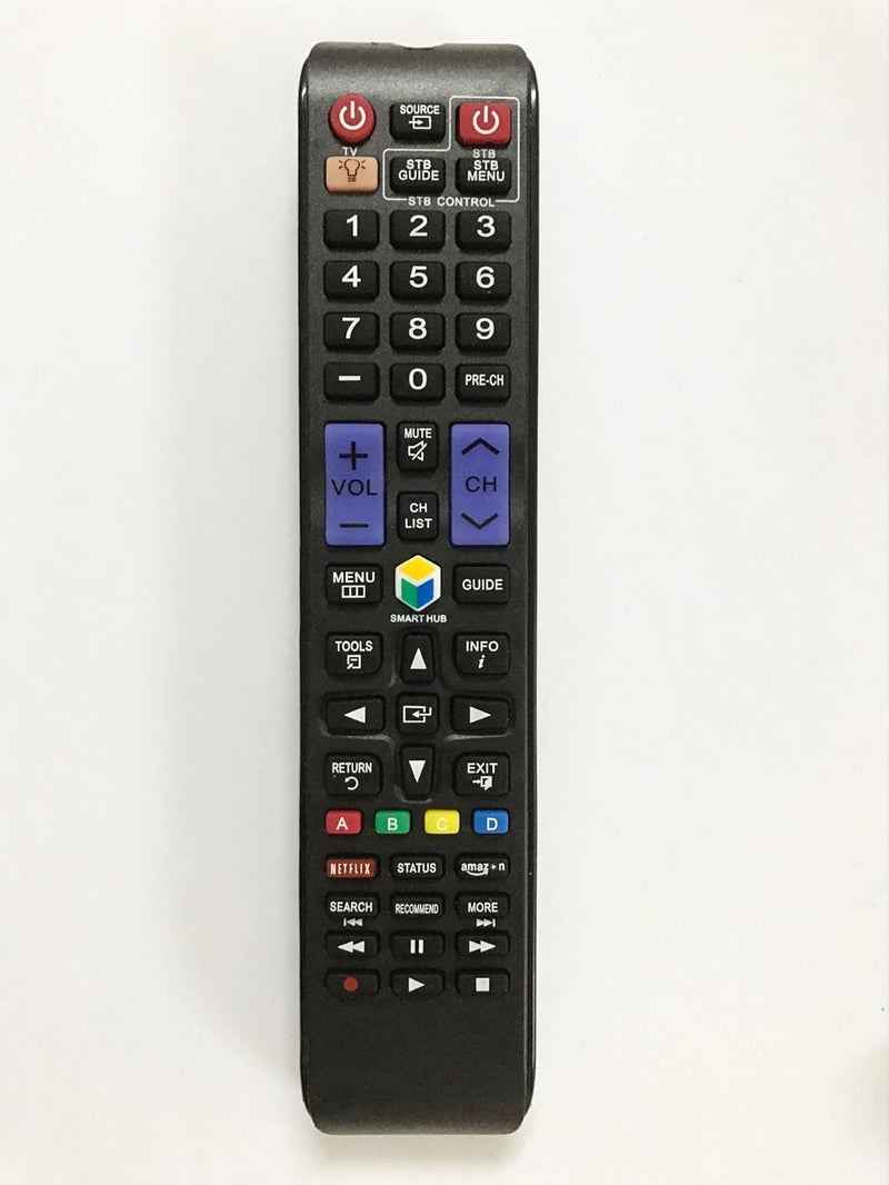 BOMAZ Replacement Remote Control for Samsung Smart TV UN32F5500 UN46F6300 UN50F5500 UN50F6300 - Image 1