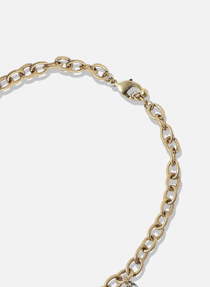 SOHI Designer Statement Stone Artificial Necklace Jewellery