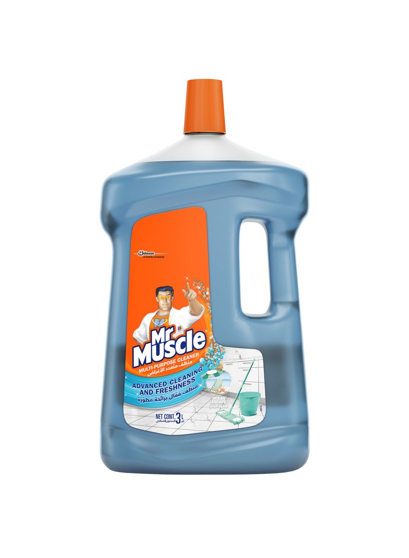 Ocean Escape All Purpose Liquid Floor Cleaner 3L