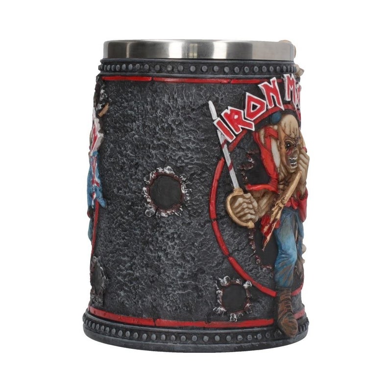Nemesis Now Metal Band Tankard  Hand-Painted Beer Mug  Removable Stainless Steel Insert  Hard Rock Music Fans Collectible Merch  16Cm - Iron Maiden - Image 3