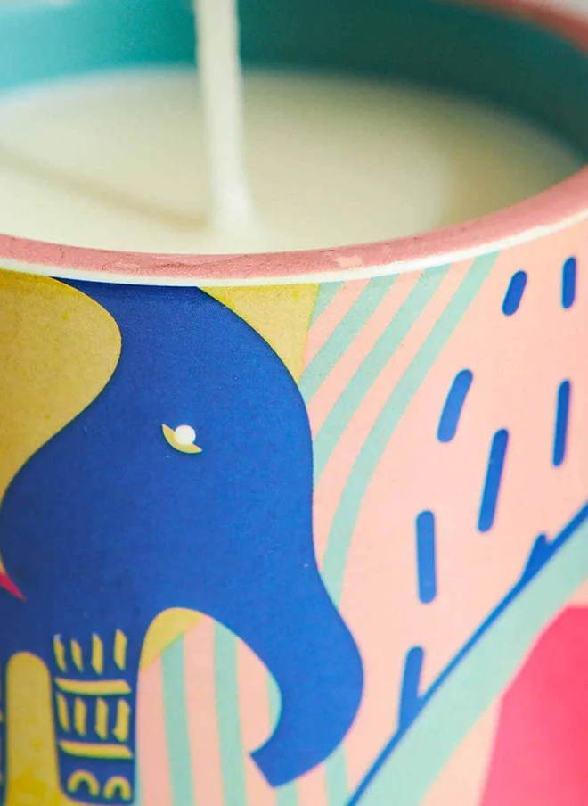 Chumbak  Grapefruit & Patchouli Soy Wax Candle - Small  | Best Price UAE