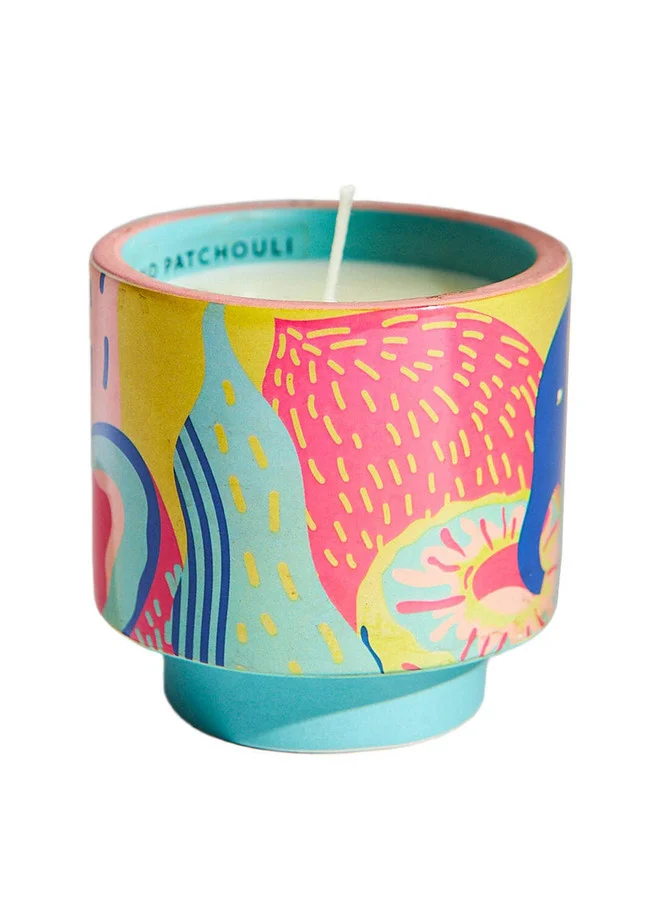 Chumbak  Grapefruit & Patchouli Soy Wax Candle - Small  | Best Price UAE