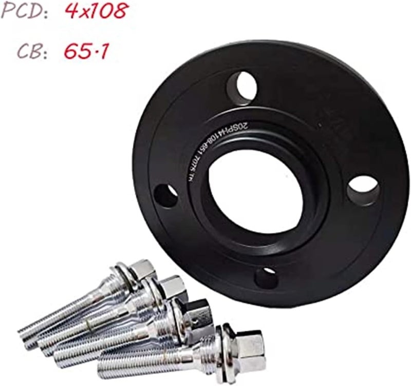 DEMULAX 15mm Wheel Spacer Kit for Peugeot - Image 2