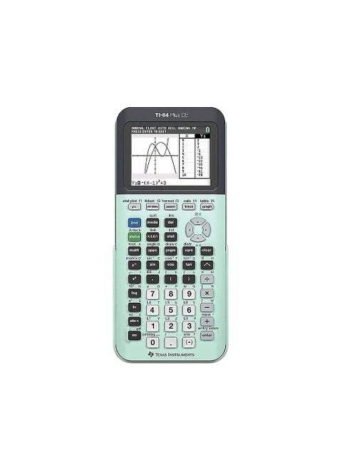 Texas Instruments TI-84 Plus CE Color Graphing Calculator, Mint Small