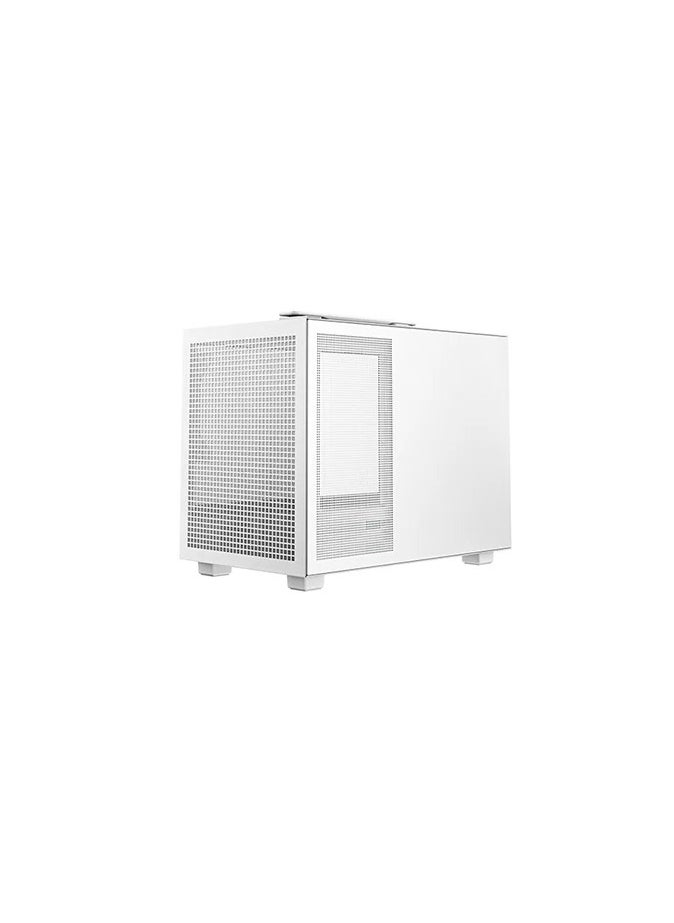 DEEPCOOL - CH160 WH Mini-ITX Case with High Airflow Mesh Panels, Supports 172mm CPU Coolers, 305mm GPUs, and Multiple PSU Options for Compact PC Builds - Image 1