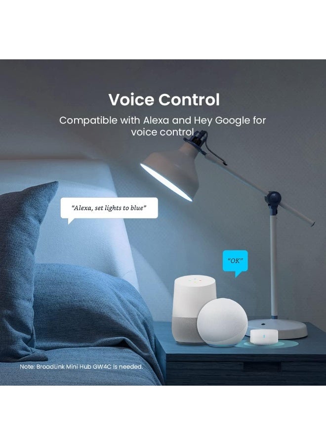 برودلينك مجموعة بدء تشغيل BroadLink - محور صغير - مفتاح المشهد - مصباح ذكي - E27 - Image 5