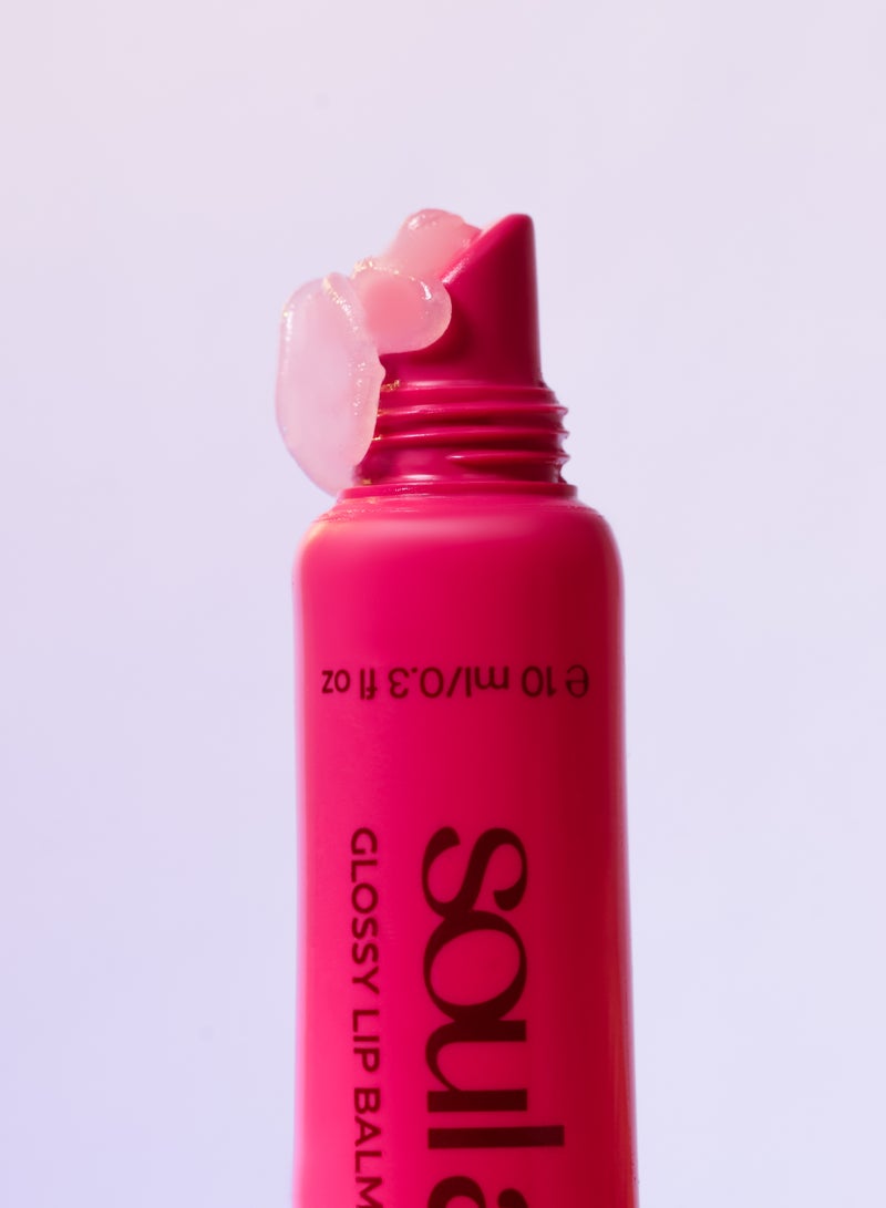 SOUL & MORE Glossy Lip balm ( strawberry) - Image 2