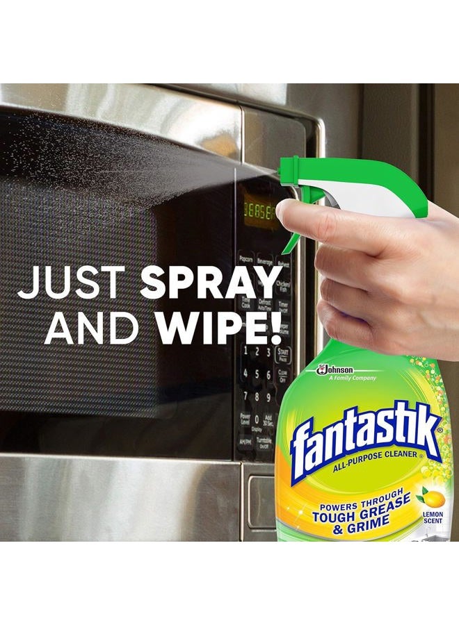 Fantastik All-Purpose Cleaner Trigger, Lemon Scent, 32 fl oz - Image 3