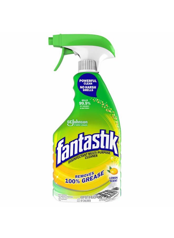 Fantastik All-Purpose Cleaner Trigger, Lemon Scent, 32 fl oz - Image 1