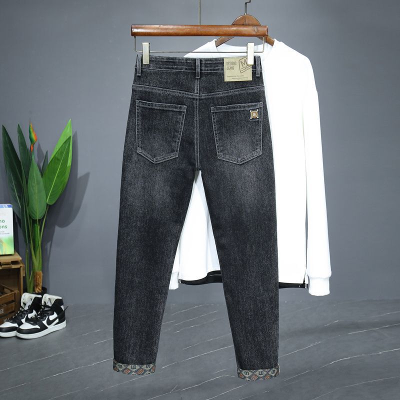 Unisex Classic Denim Jeans Loose Fit Daily Outdoor Wear - Image 5